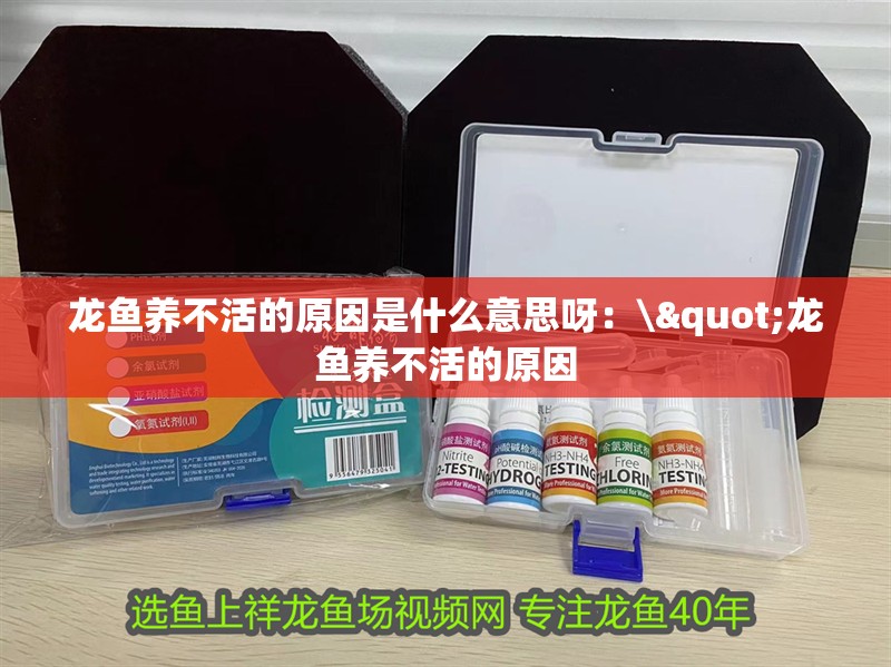龍魚養(yǎng)不活的原因是什么意思呀：\"龍魚養(yǎng)不活的原因