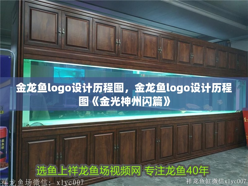 金龍魚logo設計歷程圖，金龍魚logo設計歷程圖《金光神州閃篇》