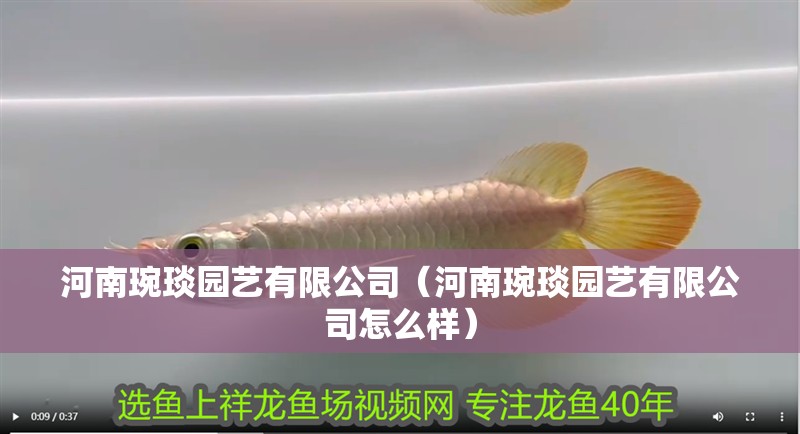 河南琬琰園藝有限公司（河南琬琰園藝有限公司怎么樣）