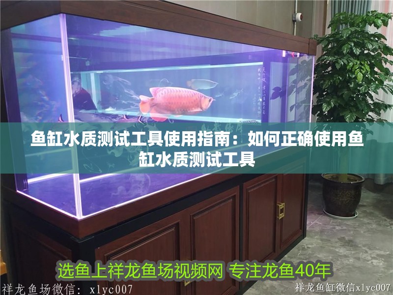 魚缸水質測試工具使用指南：如何正確使用魚缸水質測試工具 魚缸水質測試工具使用指南：如何正確使用魚缸水質測試工具 魚缸百科