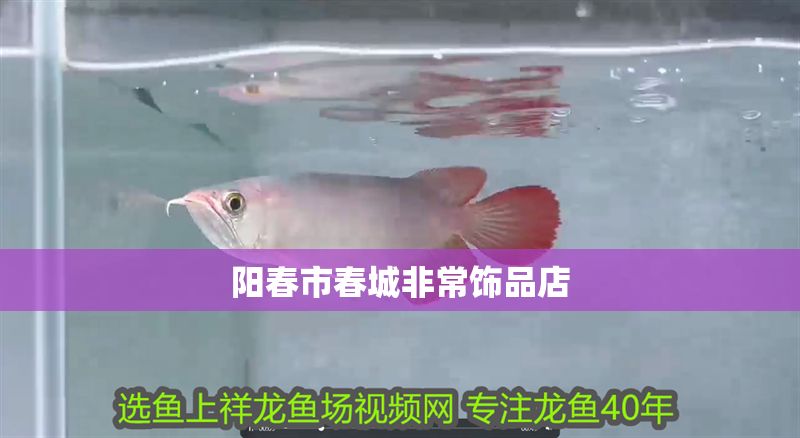 陽春市春城非常飾品店