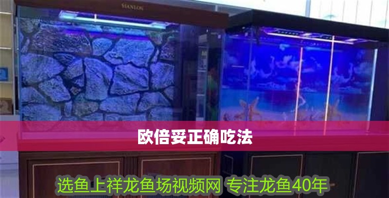 歐倍妥正確吃法
