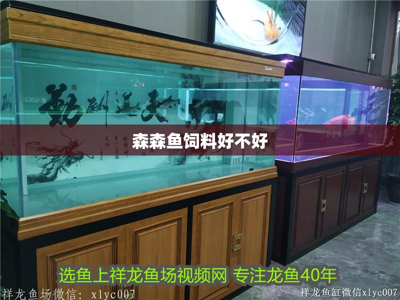 森森魚飼料好不好