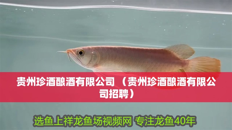 貴州珍酒釀酒有限公司 （貴州珍酒釀酒有限公司招聘）