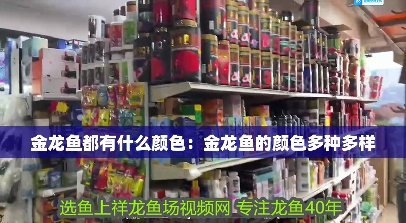 金龍魚都有什么顏色：金龍魚的顏色多種多樣