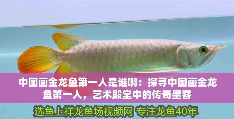 中國畫金龍魚第一人是誰啊：探尋中國畫金龍魚第一人，藝術殿堂中的傳奇墨客