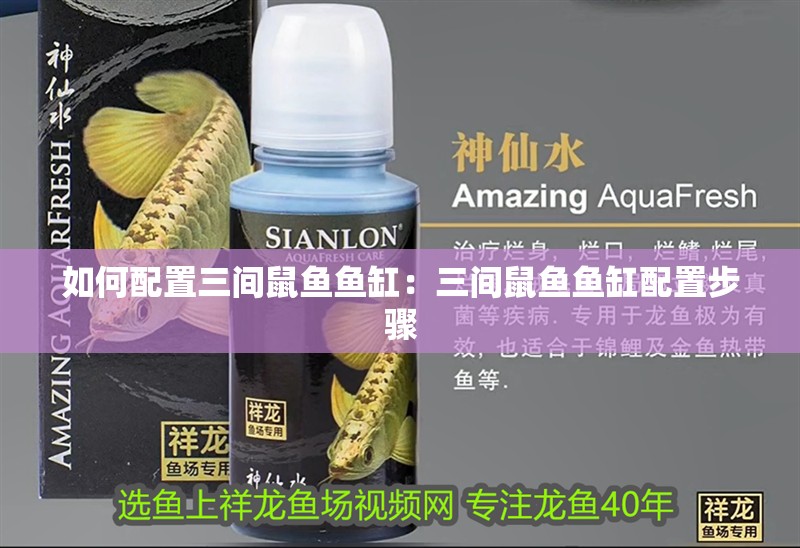 如何配置三間鼠魚魚缸：三間鼠魚魚缸配置步驟
