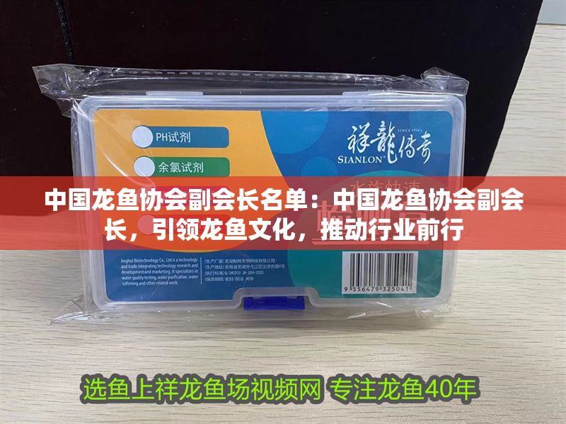 中國龍魚協(xié)會副會長名單：中國龍魚協(xié)會副會長，引領(lǐng)龍魚文化，推動行業(yè)前行