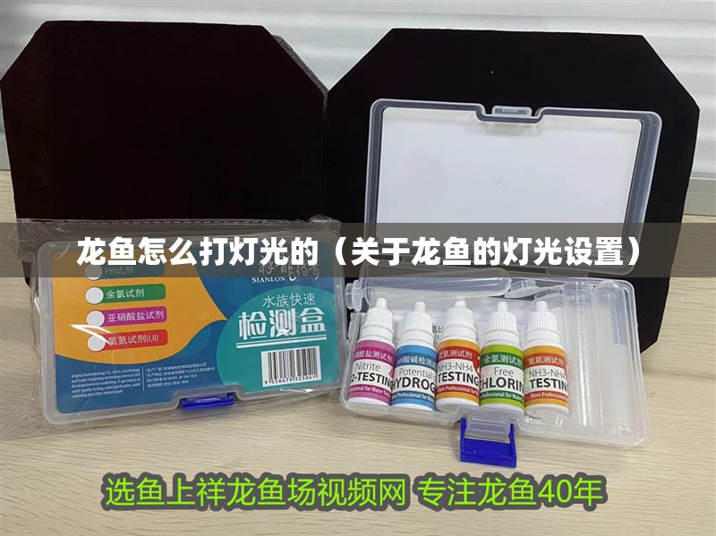 龍魚怎么打燈光的（關于龍魚的燈光設置）