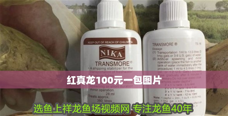 紅真龍100元一包圖片