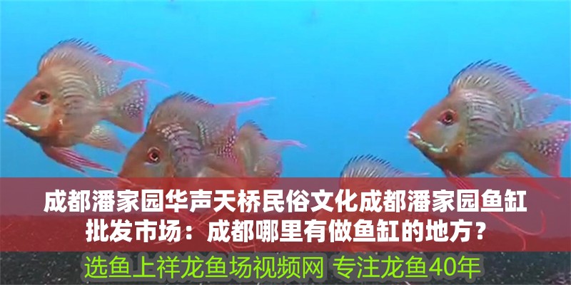 成都潘家園華聲天橋民俗文化成都潘家園魚(yú)缸批發(fā)市場(chǎng)：成都哪里有做魚(yú)缸的地方？