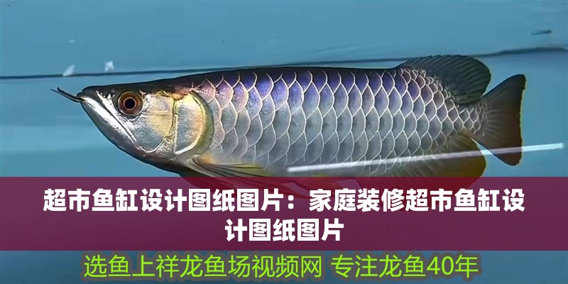 超市魚缸設計圖紙圖片：家庭裝修超市魚缸設計圖紙圖片