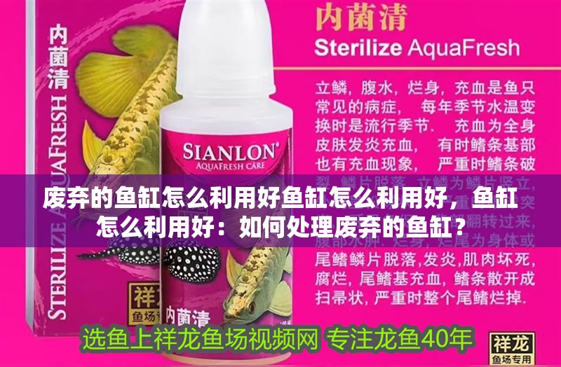 廢棄的魚缸怎么利用好魚缸怎么利用好，魚缸怎么利用好：如何處理廢棄的魚缸？ 廢棄的魚缸怎么利用好魚缸怎么利用好，魚缸怎么利用好：如何處理廢棄的魚缸？ 魚缸百科