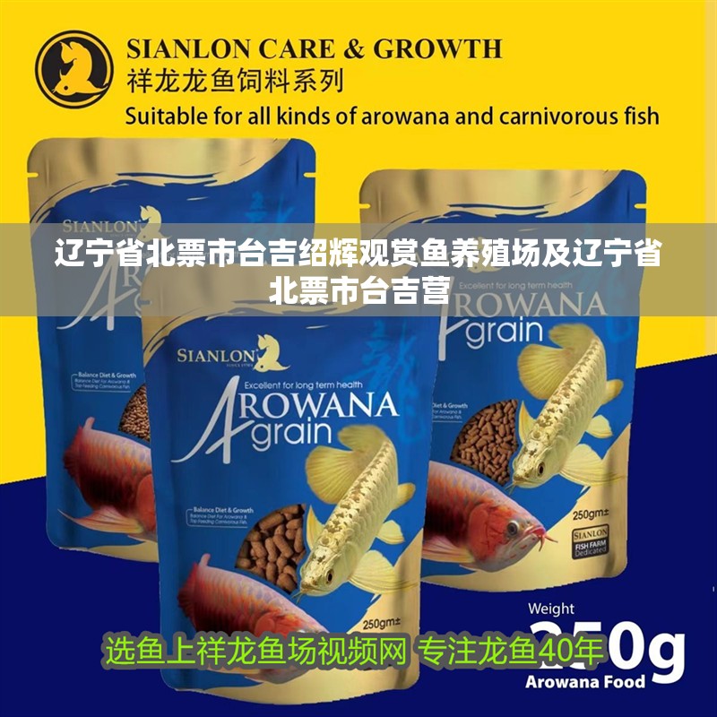 遼寧省<strong><mark>北票</mark></strong>市臺吉紹輝觀賞魚養殖場及遼寧省<strong><mark>北票</mark></strong>市臺吉營