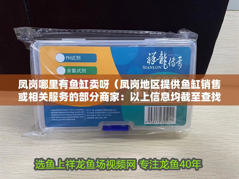 鳳崗哪里有魚缸賣呀（鳳崗地區(qū)提供魚缸銷售或相關(guān)服務(wù)的部分商家：以上信息均截至查找答案的時間點）