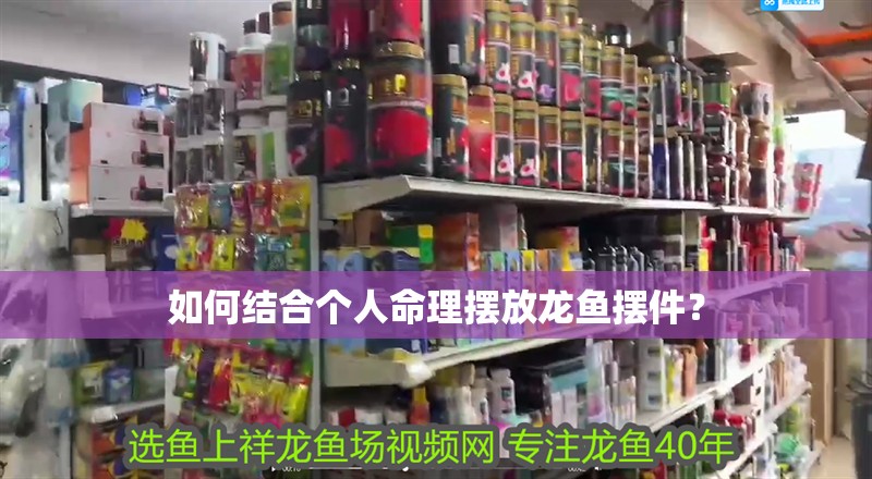 如何結合個人命理擺放龍魚擺件？ 如何結合個人命理擺放龍魚擺件？ 龍魚論壇