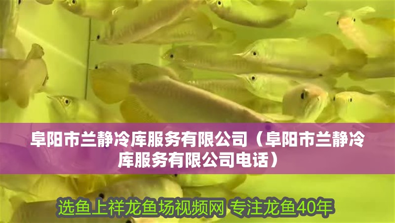 阜陽市蘭靜冷庫服務有限公司（阜陽市蘭靜冷庫服務有限公司電話）