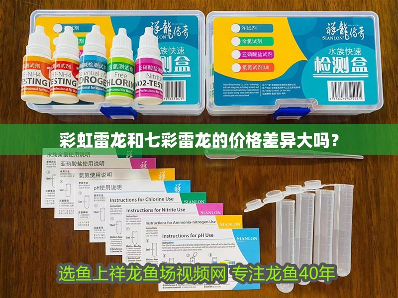 彩虹雷龍和七彩雷龍的價格差異大嗎?