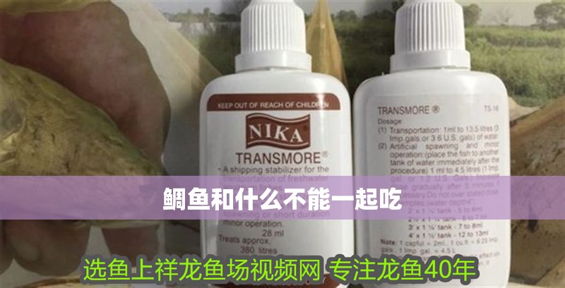 鯛魚和什么不能一起吃