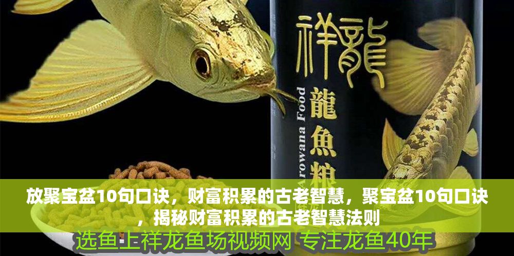 放聚寶盆10句口訣，財富積累的古老智慧，聚寶盆10句口訣，揭秘財富積累的古老智慧法則