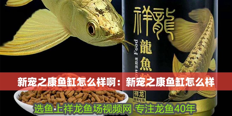 新寵之康魚缸怎么樣啊：新寵之康魚缸怎么樣