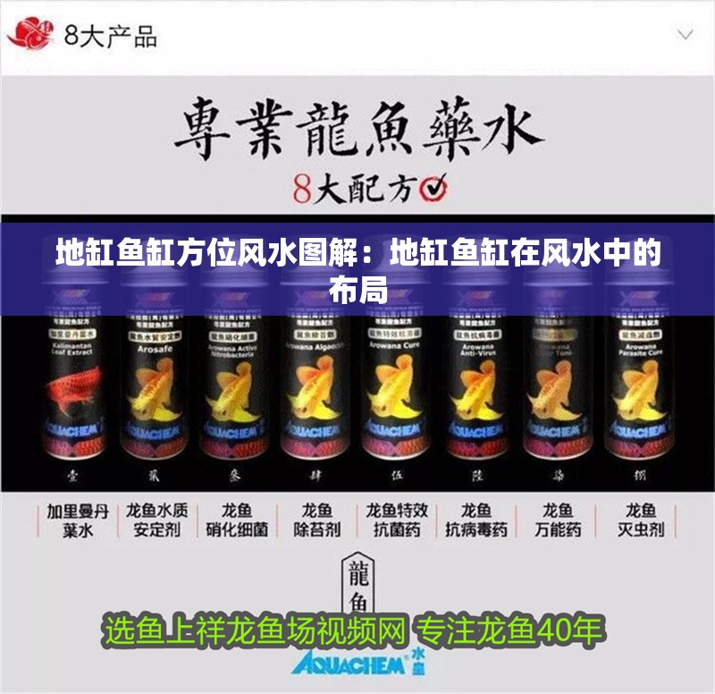 地缸魚缸方位風(fēng)水圖解：地缸魚缸在風(fēng)水中的布局