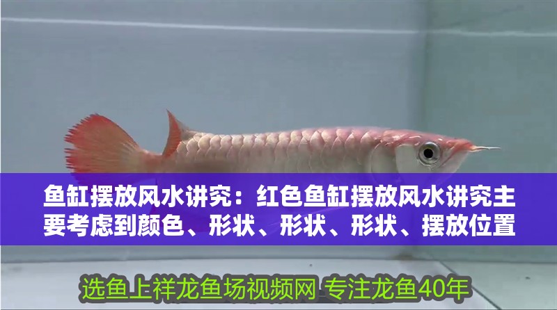 魚缸擺放風水講究：紅色魚缸擺放風水講究主要考慮到顏色、形狀、形狀、形狀、擺放位置
