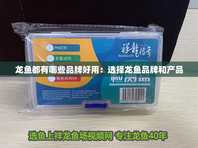 龍魚都有哪些品牌好用：選擇龍魚品牌和產(chǎn)品