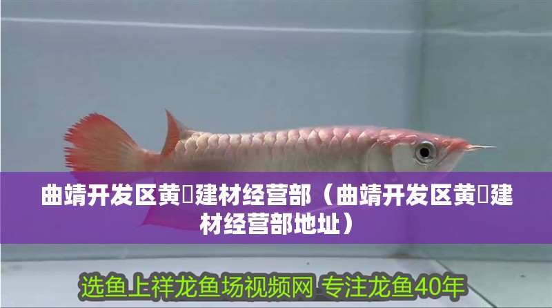 曲靖開發區黃珺建材經營部（曲靖開發區黃珺建材經營部地址）