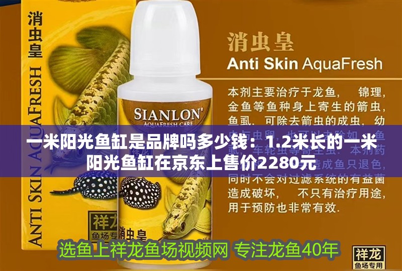 一米陽光魚缸是品牌嗎多少錢：1.2米長的一米陽光魚缸在京東上售價2280元
