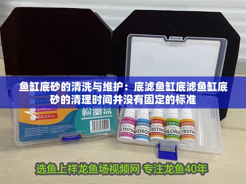 魚缸底砂的清洗與維護：底濾魚缸底濾魚缸底砂的清理時間并沒有固定的標準