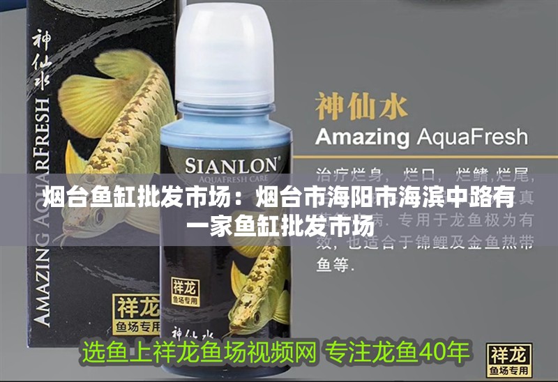 煙臺魚缸批發市場：煙臺市海陽市海濱中路有一家魚缸批發市場