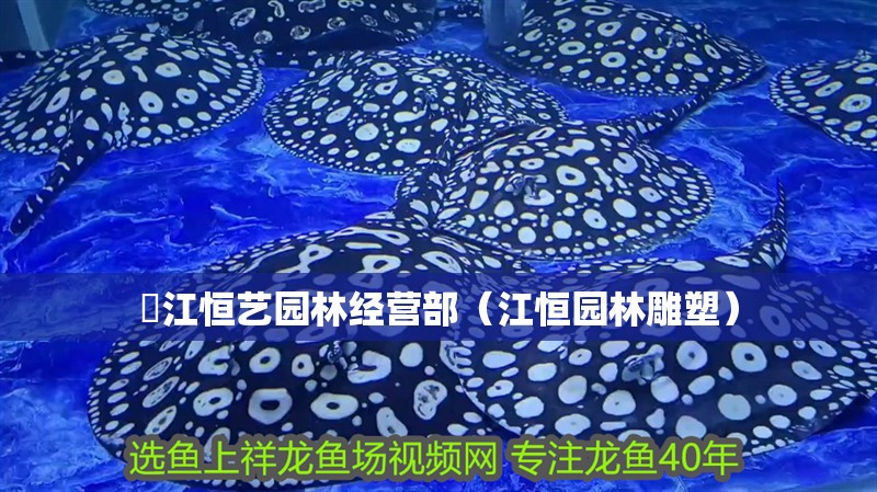 澂江恒藝園林經營部（江恒園林雕塑）