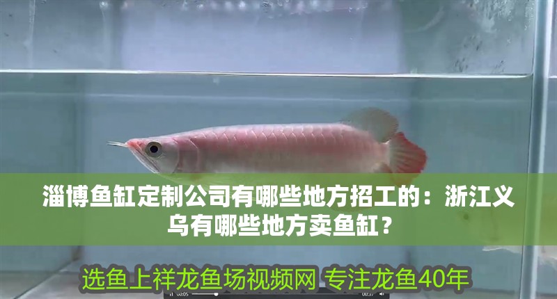 淄博魚缸定制公司有哪些地方招工的：<strong><mark>浙江</mark></strong>義烏有哪些地方賣魚缸？