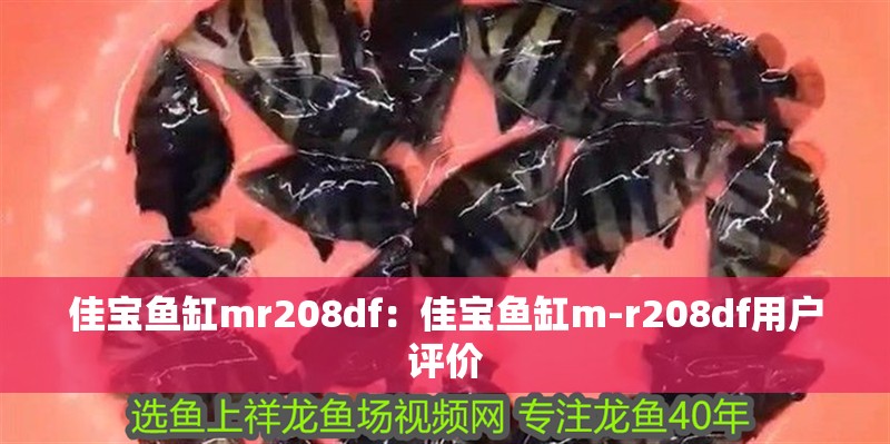 佳寶魚缸mr208df：佳寶魚缸m-r208df用戶評價