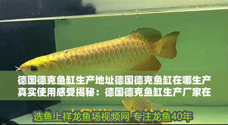 德國(guó)德克魚(yú)缸生產(chǎn)地址德國(guó)德克魚(yú)缸在哪生產(chǎn)真實(shí)使用感受揭秘：德國(guó)德克魚(yú)缸生產(chǎn)廠家在中國(guó)德克魚(yú)缸生產(chǎn)廠家在哪