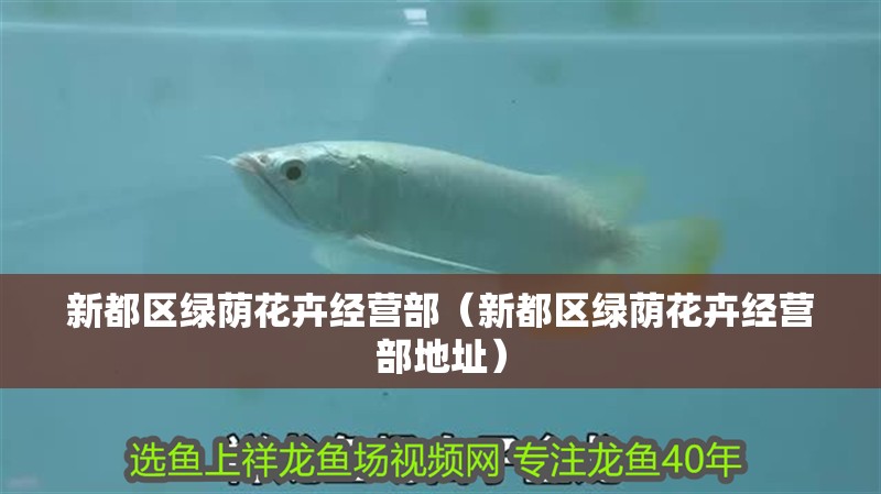 <strong><mark>新都</mark></strong>區(qū)綠蔭花卉經(jīng)營部（<strong><mark>新都</mark></strong>區(qū)綠蔭花卉經(jīng)營部地址）