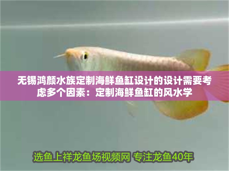 無錫鴻顏水族定制海鮮魚缸設計的設計需要考慮多個因素：定制海鮮魚缸的風水學