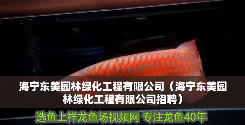 海寧東美園林綠化工程有限公司（海寧東美園林綠化工程有限公司招聘）