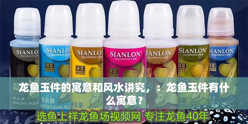 龍魚玉件的寓意和風水講究，：龍魚玉件有什么寓意？