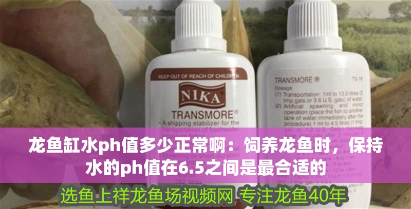 龍魚缸水ph值多少正常啊：飼養龍魚時，保持水的ph值在6.5之間是最合適的