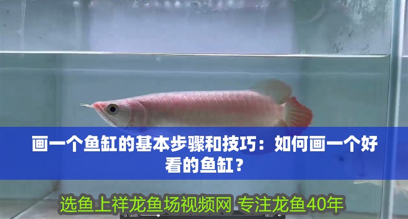 畫一個魚缸的基本步驟和技巧：如何畫一個好看的魚缸？