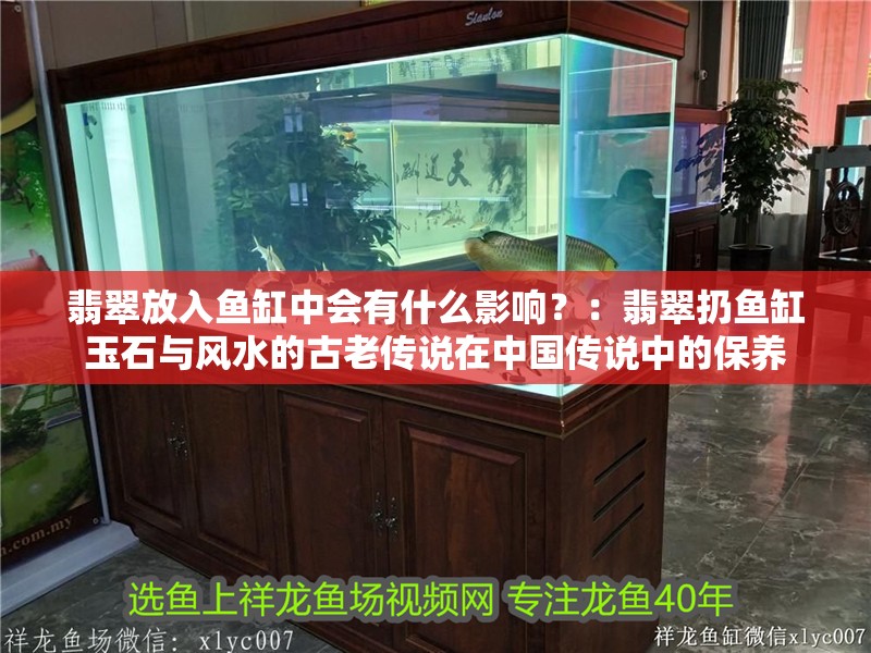 翡翠放入魚缸中會有什么影響？：翡翠扔魚缸玉石與風水的古老傳說在中國傳說中的保養