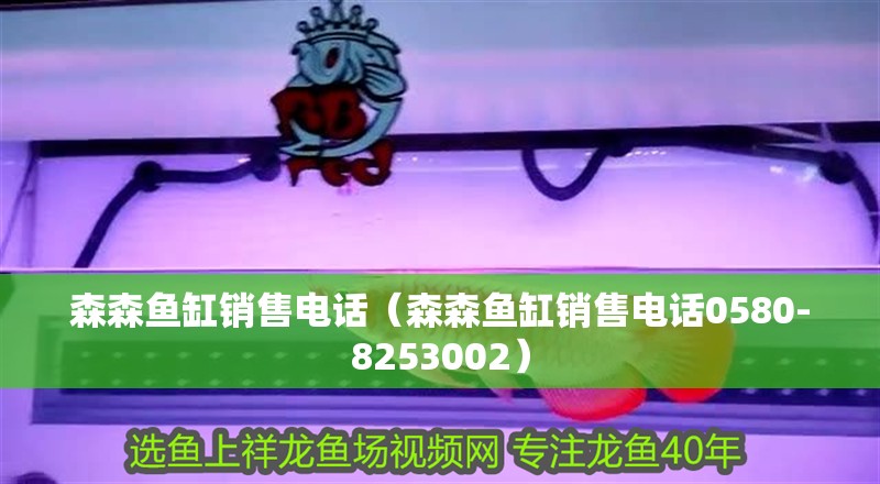 森森魚缸銷售電話（森森魚缸銷售電話0580-8253002）