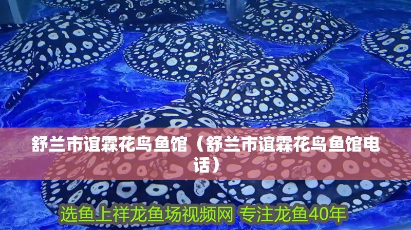 舒蘭市誼霖花鳥魚館（舒蘭市誼霖花鳥魚館電話）