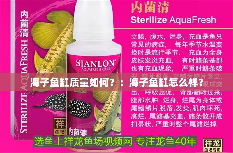 海子魚缸質量如何？：海子魚缸怎么樣？