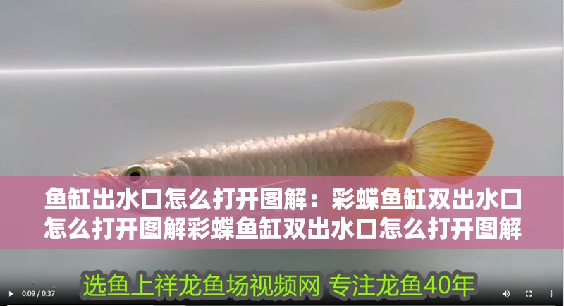 魚缸出水口怎么打開圖解：彩蝶魚缸雙出水口怎么打開圖解彩蝶魚缸雙出水口怎么打開圖解