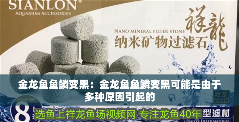 金龍魚魚鱗變黑：金龍魚魚鱗變黑可能是由于多種原因引起的