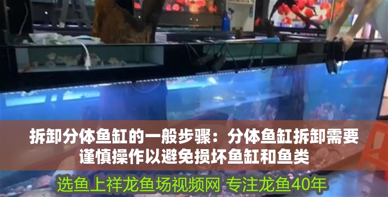 拆卸分體魚缸的一般步驟：分體魚缸拆卸需要謹慎操作以避免損壞魚缸和魚類