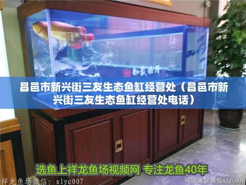 昌邑市新興街三友生態魚缸經營處（昌邑市新興街三友生態魚缸經營處電話）